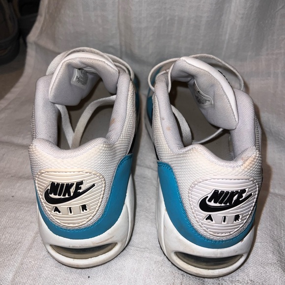 Nike Air Max Blue and Gray Shoes - Picture 2 of 4
